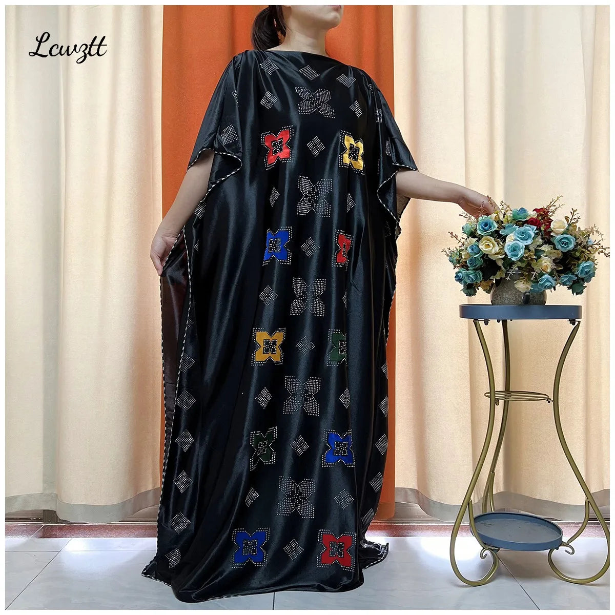 Quality Abaya For Women | Kaftan Clothing With Scarf | Women Silk Dress | MooMoo Dress For Luxury Women